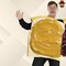 Adult Peanut Butter and Jelly Couples Costume Set Unisex Foam Bread Tunics Funny Halloween Outfit